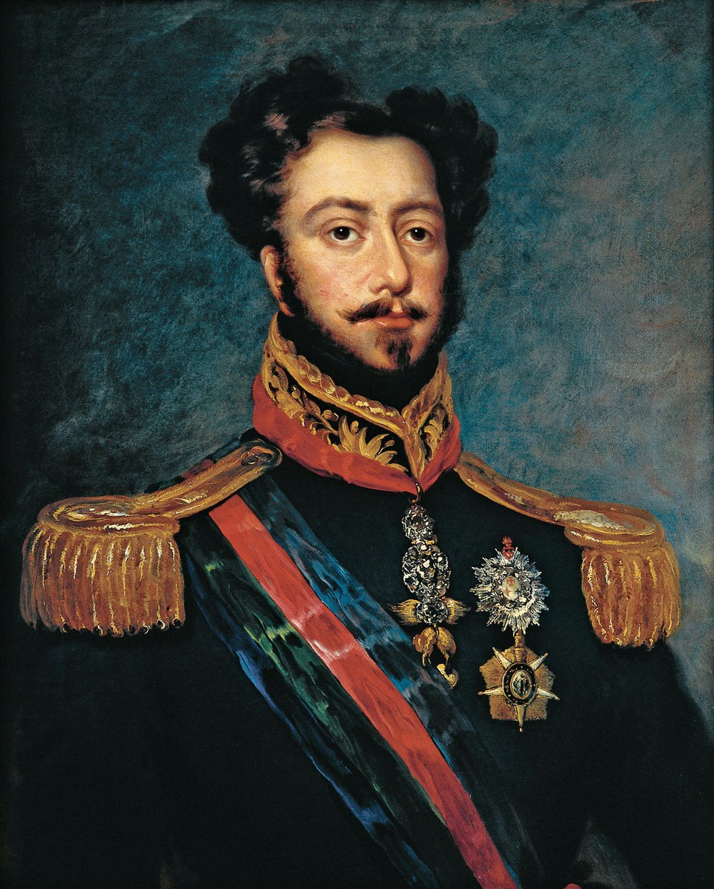 Porträtt av Dom Pedro, hertig av Bragança efter John Simpson 1834 av Unbekannt Unbekannt