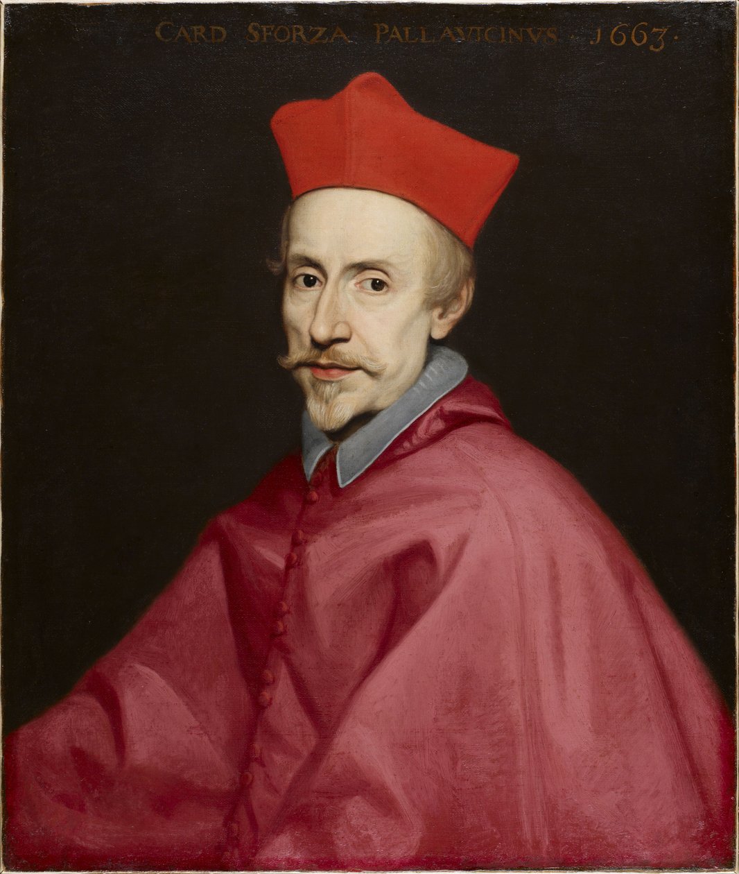 Porträtt av Pietro, kardinal Sforza Pallavicino (1607-1667) av Unbekannt Unbekannt