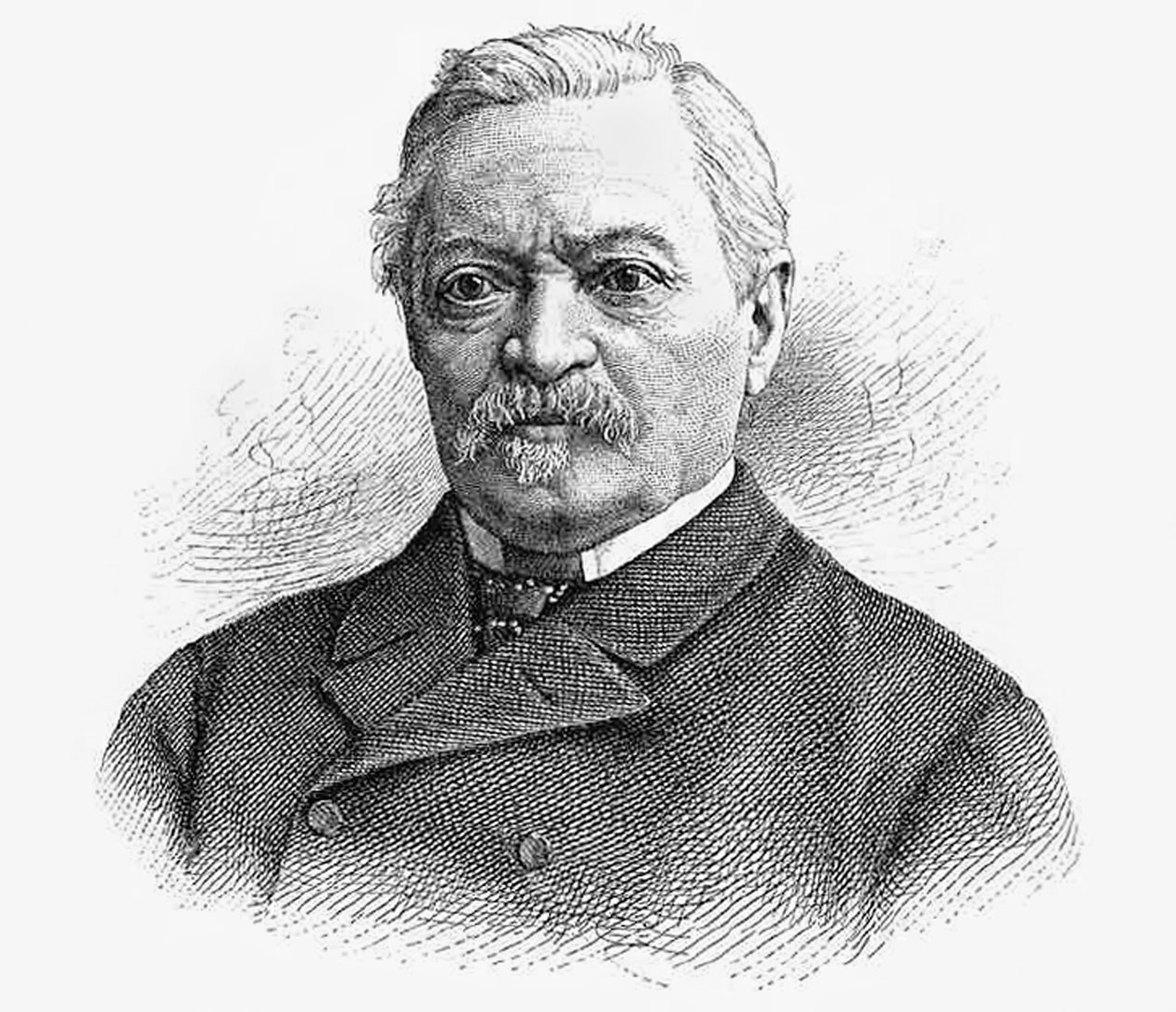 Porträtt av Arnold Otto Aepli (1816-1897), statsman från St.Gallen av Unbekannt Unbekannt