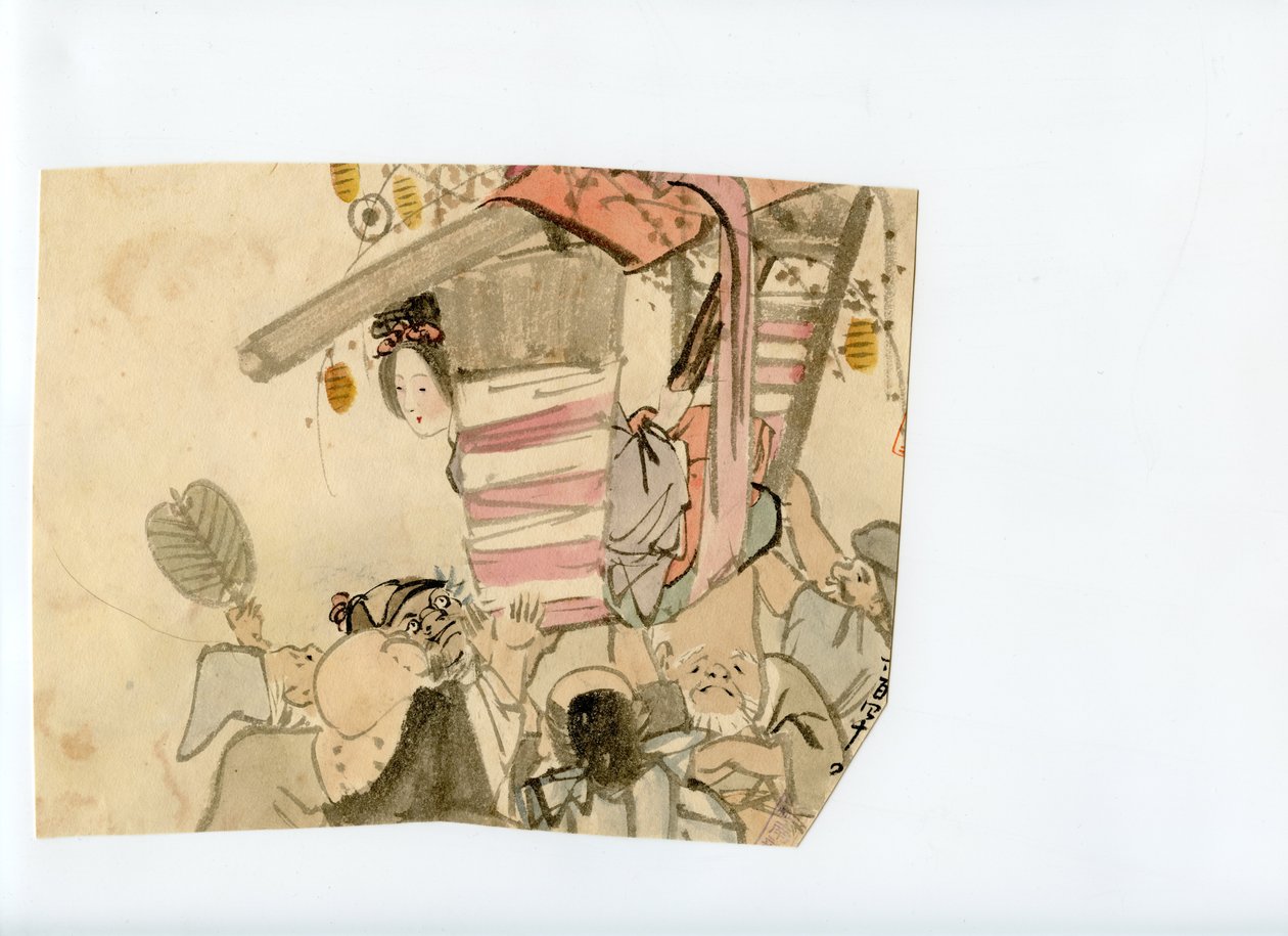 Shichi Fukujin (the 7 Lucky Gods) av Unbekannt Unbekannt