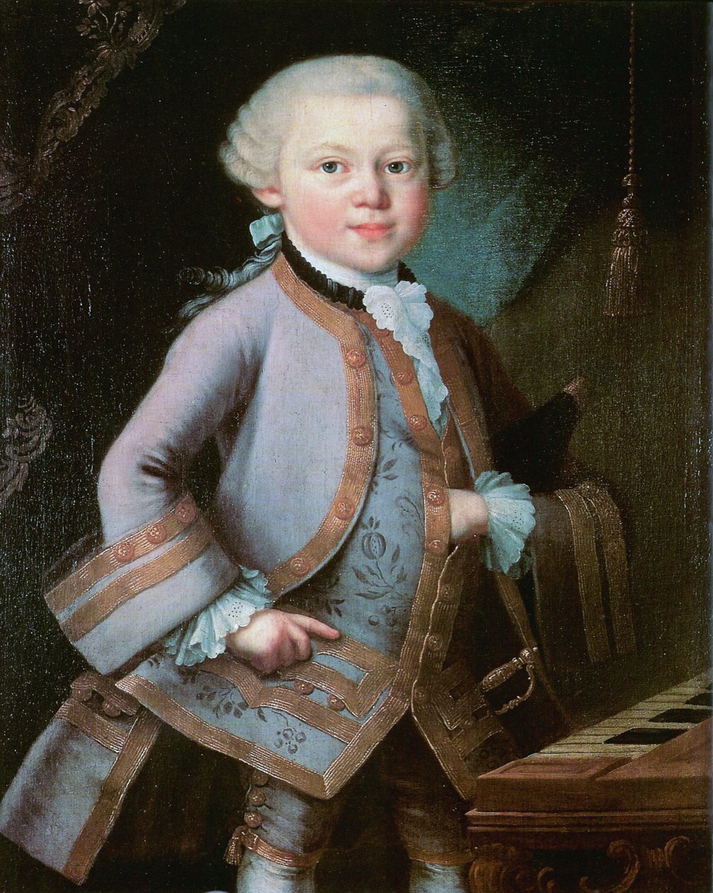 Pojken Mozart av Unbekannt Unbekannt