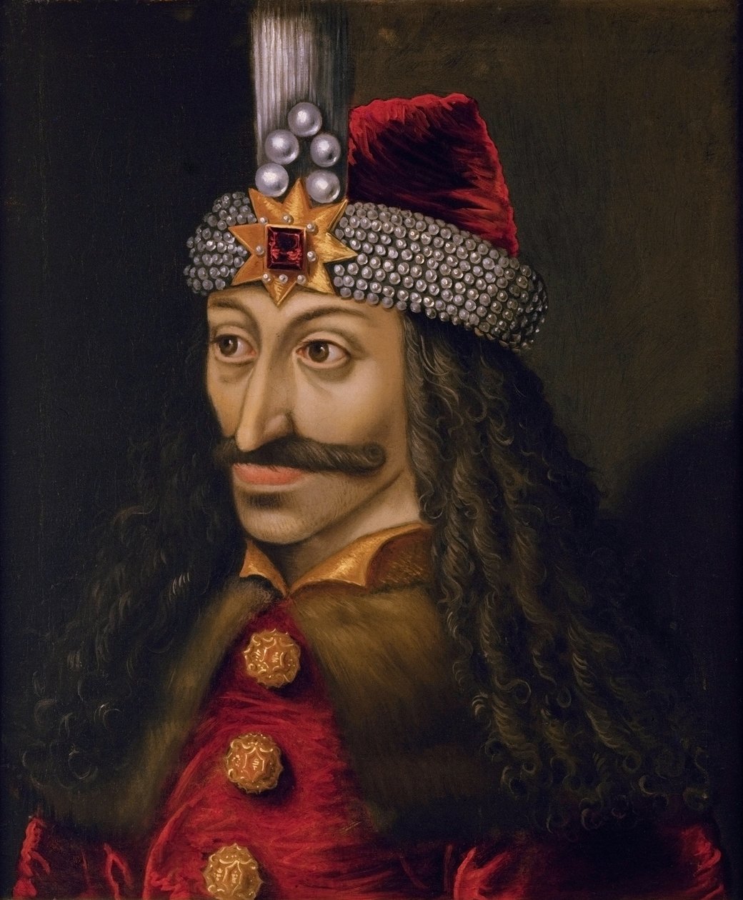 Vlad Ţepeş, der Pfähler, Woywode der Walachei 1456-1465 (gestorben 1477) av Unbekannt Unbekannt