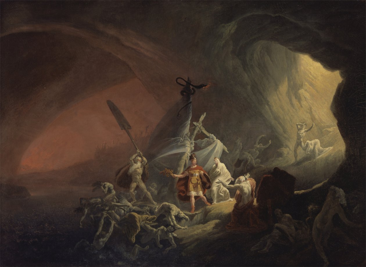 Aeneas och Sibylen av Unbekannt Unbekannt
