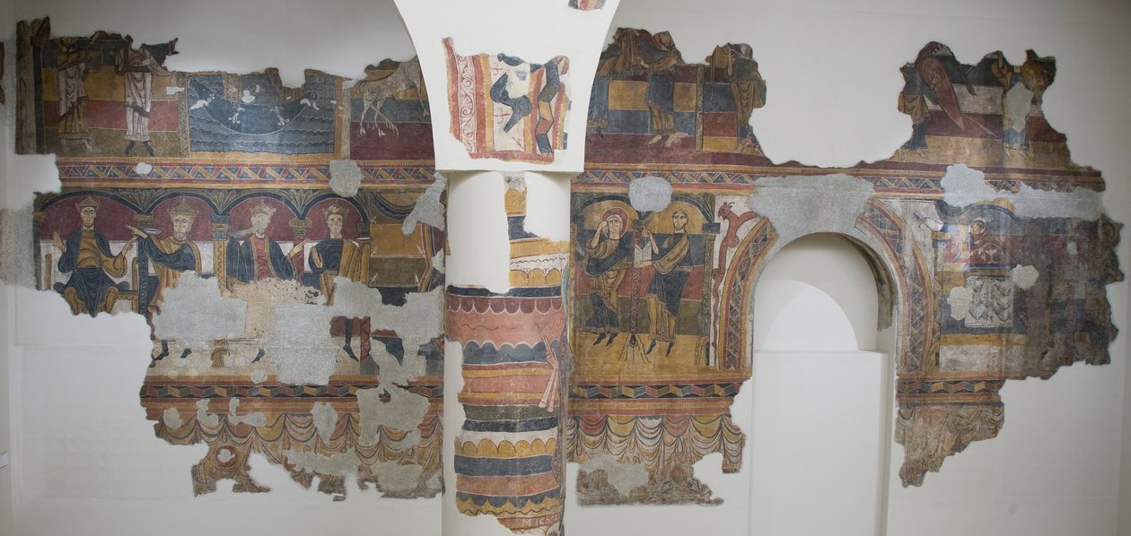 Bibliska scener från Santa Maria de Taüll av Unbekannt Unbekannt