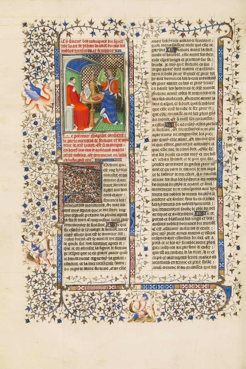 Boccaccio och Fortune av Unbekannt Unbekannt