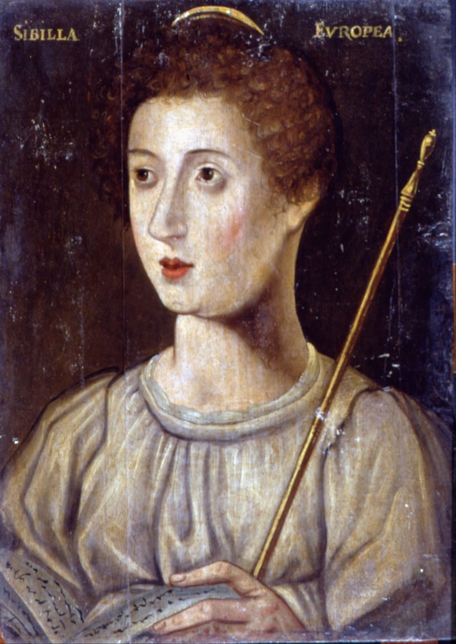 Brittiskt - europeiskt Sibyl av Unbekannt Unbekannt