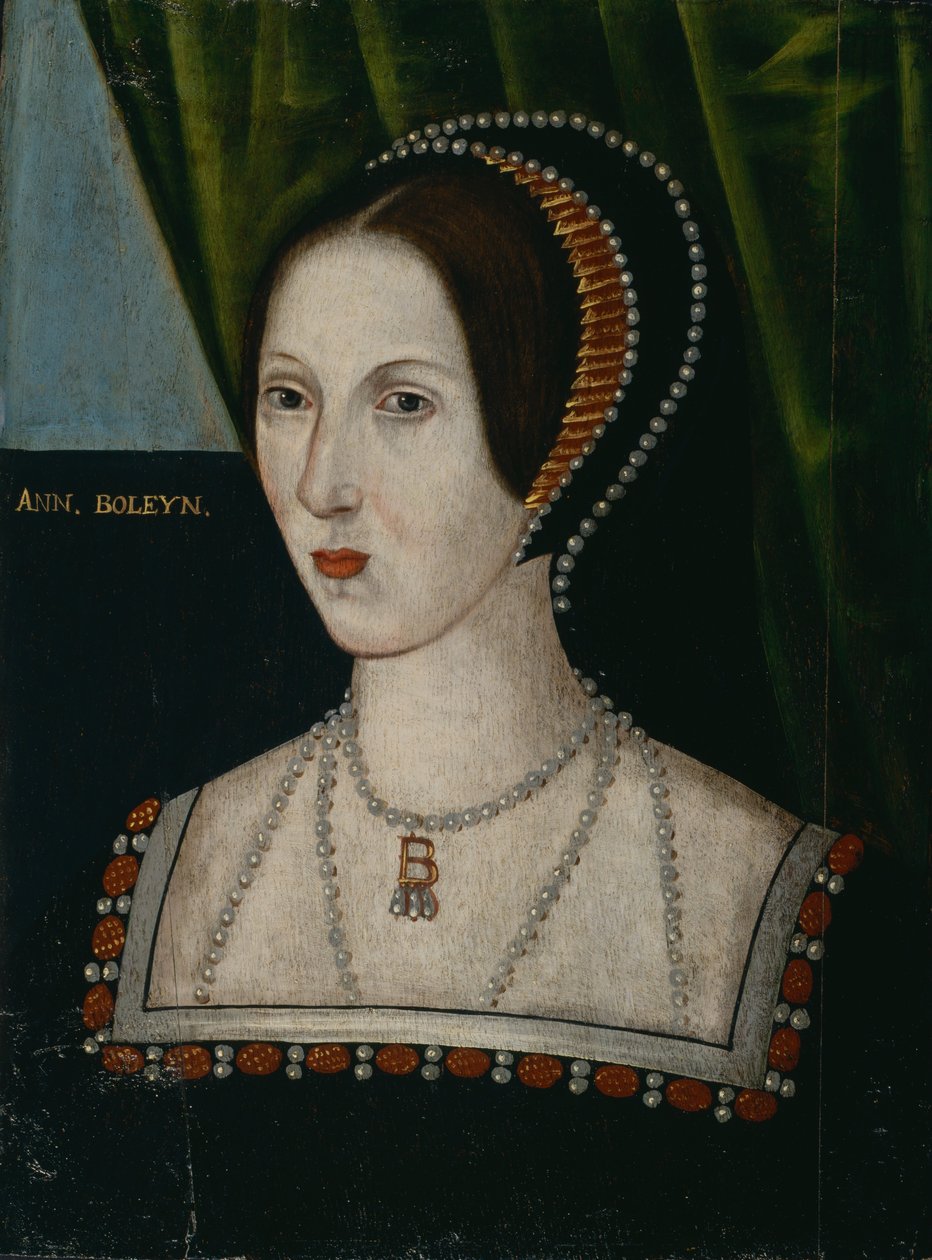 British School - Queen Anne Boleyn av Unbekannt Unbekannt
