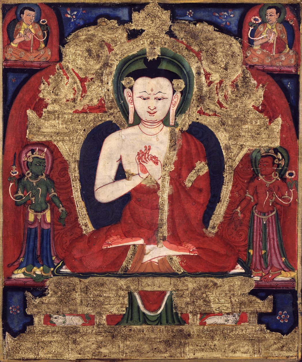 Buddha Vairocana av Unbekannt Unbekannt