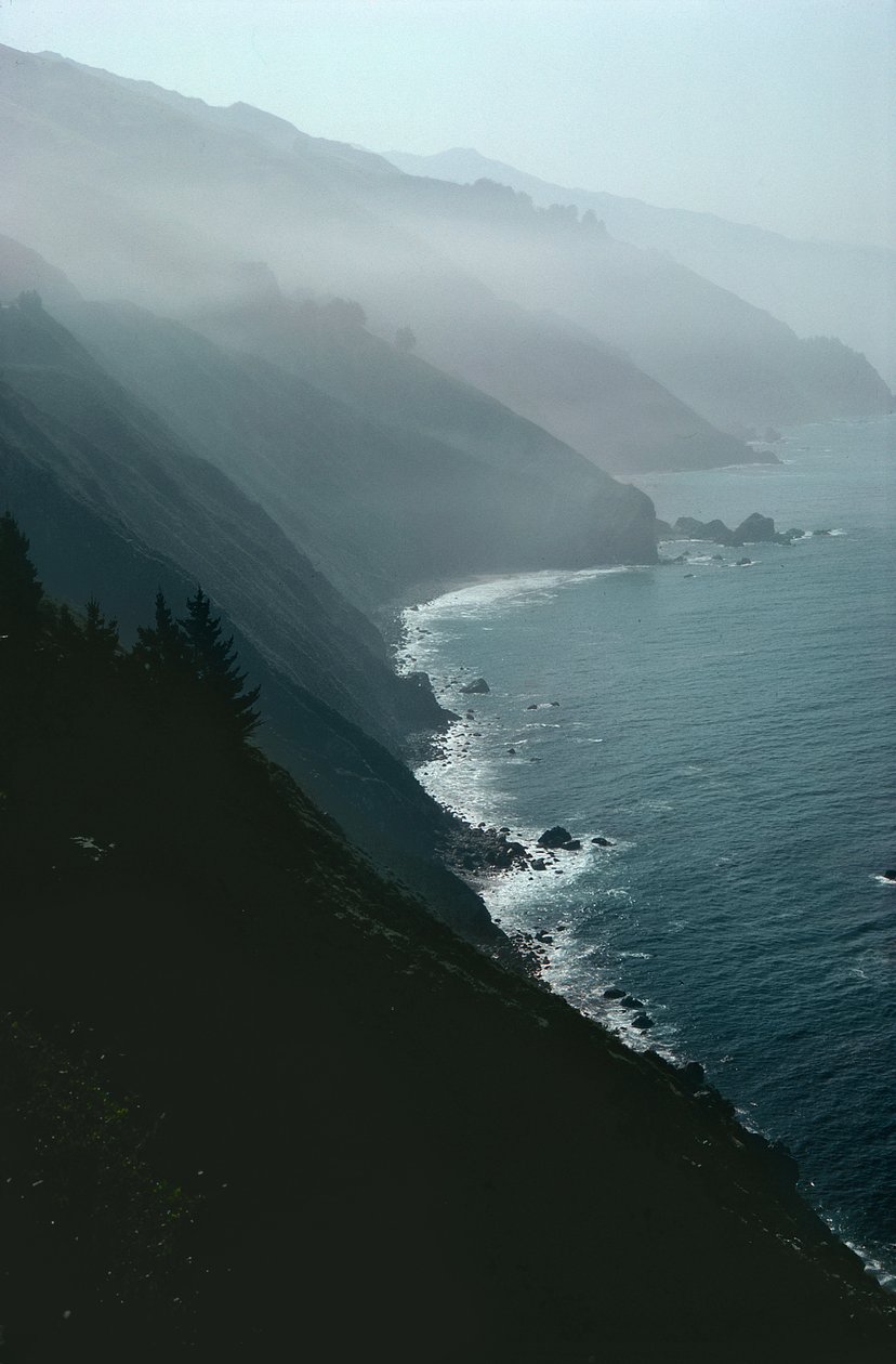 California coastline swed av Unbekannt Unbekannt