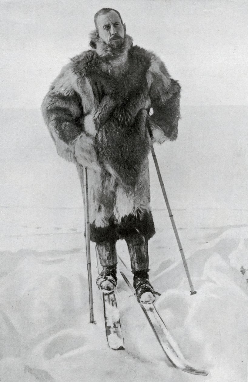 Kapten Roald Amundsen, från "The Year 1912", publicerade London, 1913 av Unbekannt Unbekannt