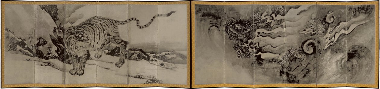 Dragon och Tiger av Unbekannt Unbekannt