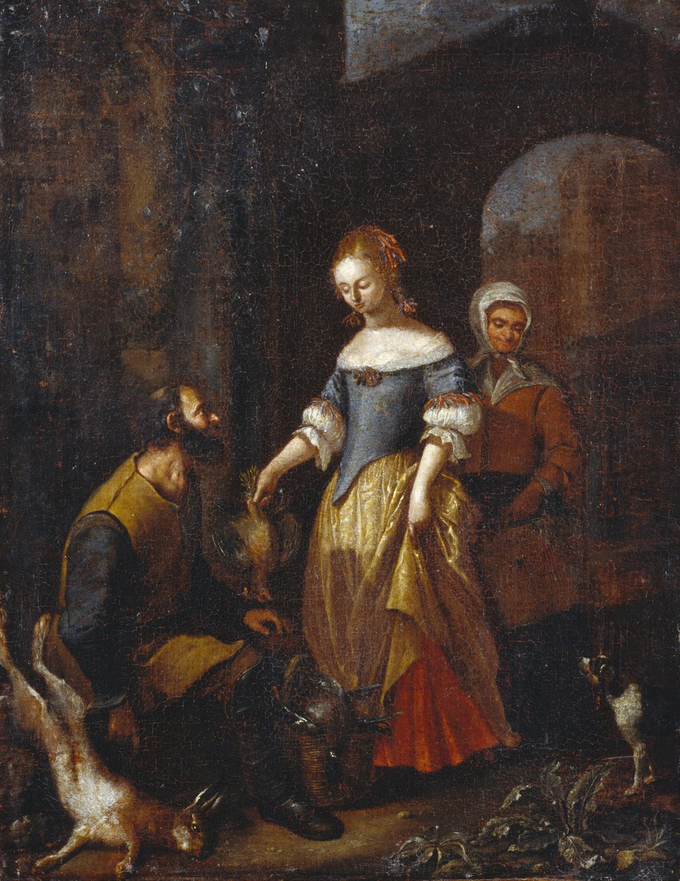 Holländare - Lady köper spel av Unbekannt Unbekannt