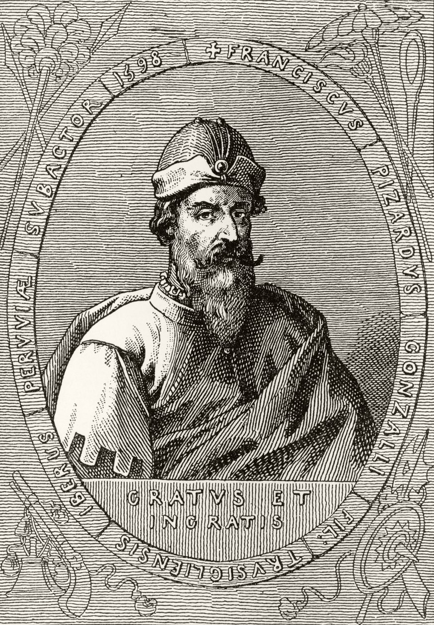 Francisco Pizarro Gonzalez av Unbekannt Unbekannt