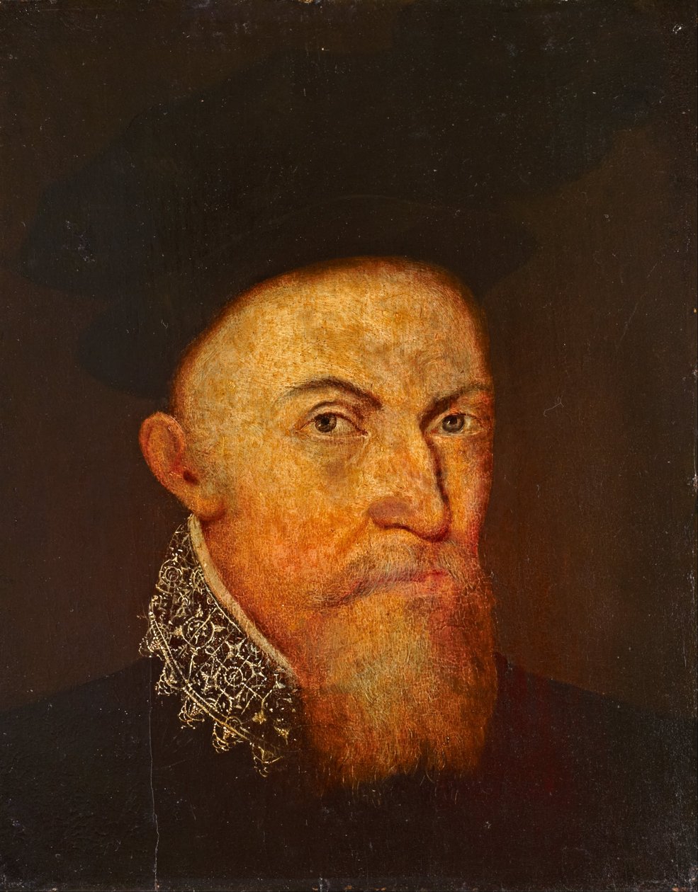 Franska - Head of a Man av Unbekannt Unbekannt