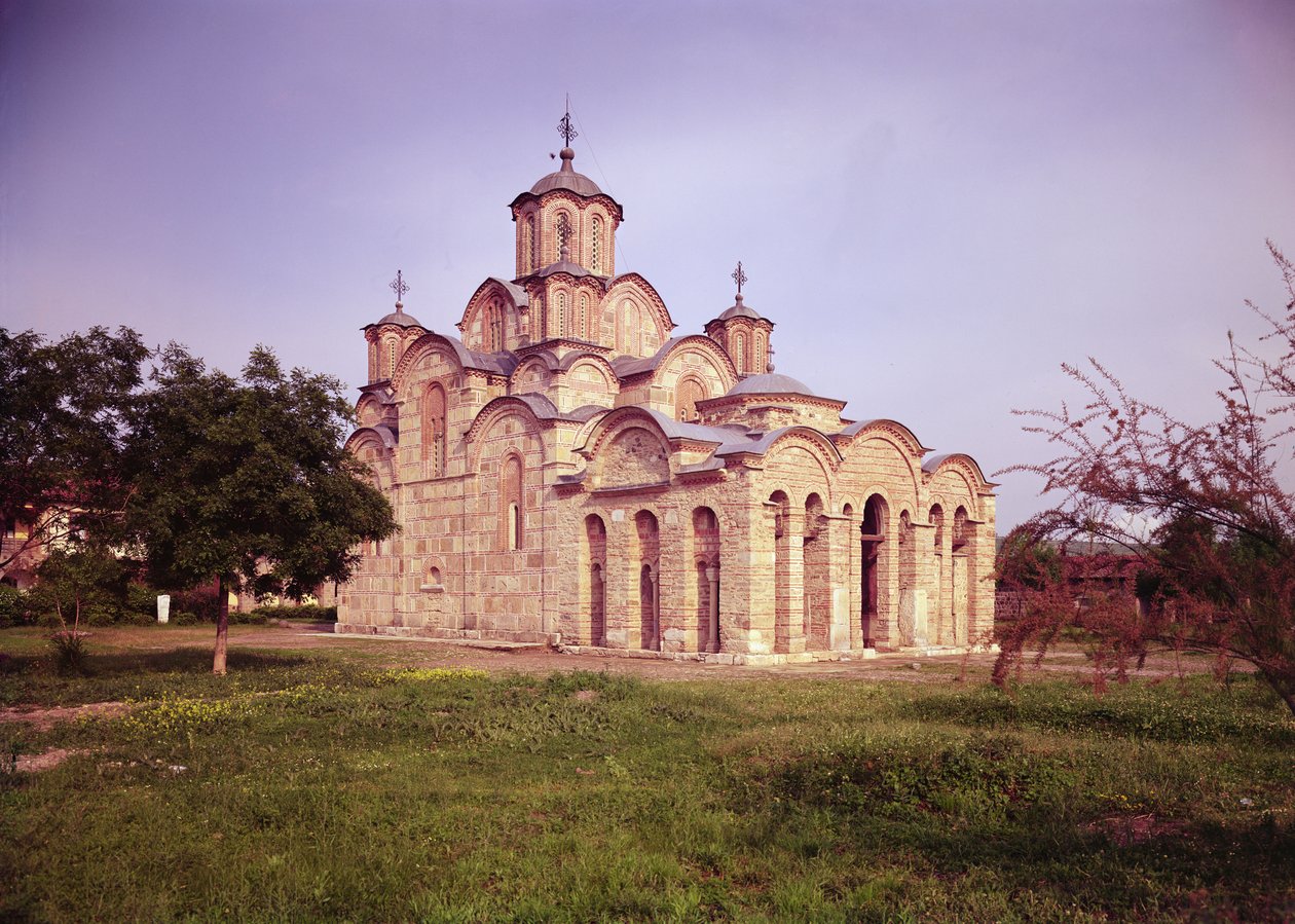 Gracanica-klostret (foto) av Unbekannt Unbekannt