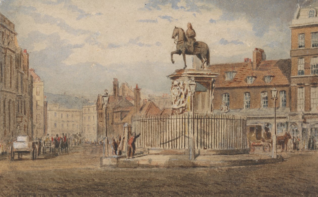 King Charles Statue, Whitehall av Unbekannt Unbekannt