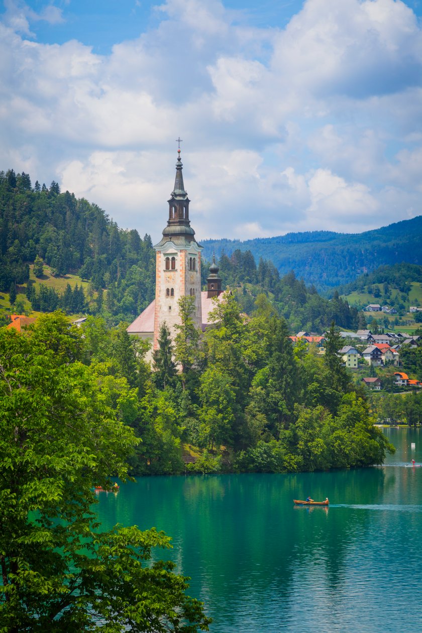 Bled-sjön, Slovenien av Unbekannt Unbekannt