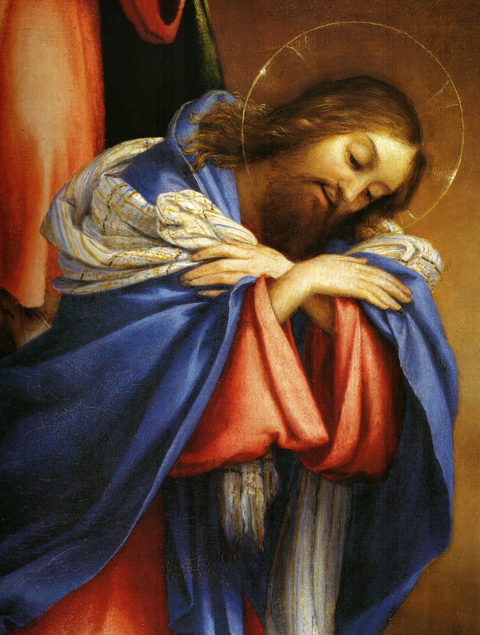 Lotto, Christ Taking Leave of his Mother av Unbekannt Unbekannt