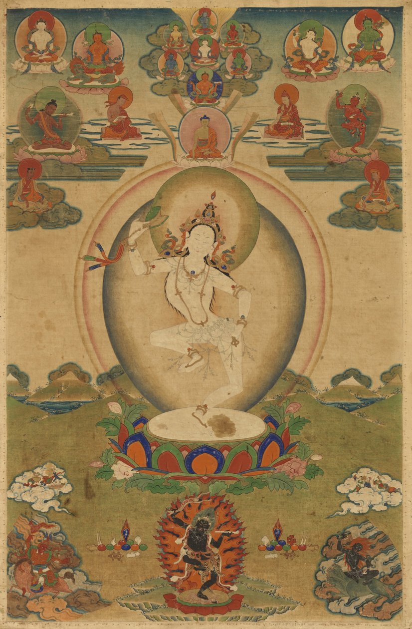 Machig Labdron, den tibetanska yogin av Unbekannt Unbekannt
