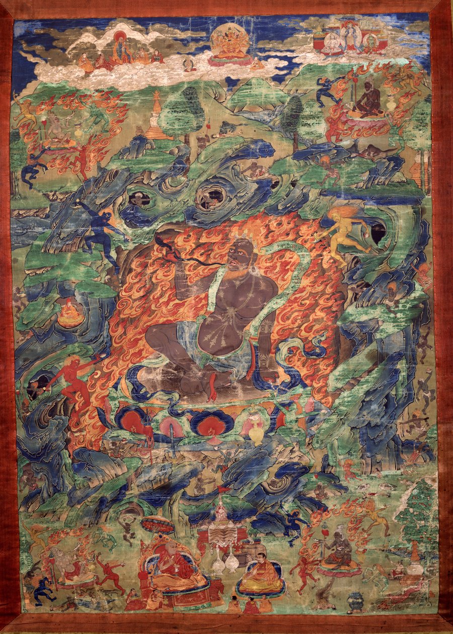Mahakala i form av en brahman av Unbekannt Unbekannt