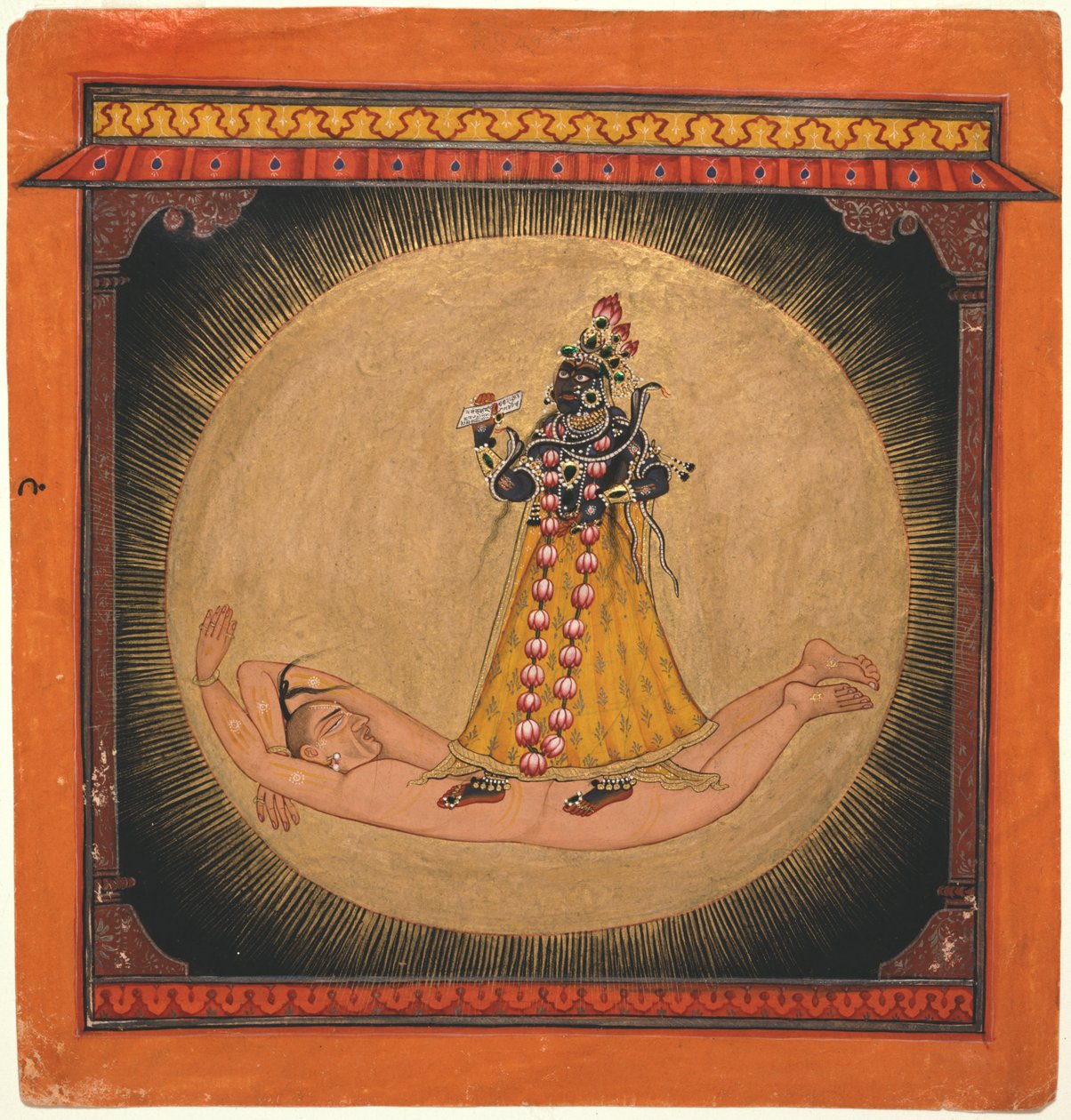 Maker okänd, Indien - Bhadrakali inom Rising Sun av Unbekannt Unbekannt
