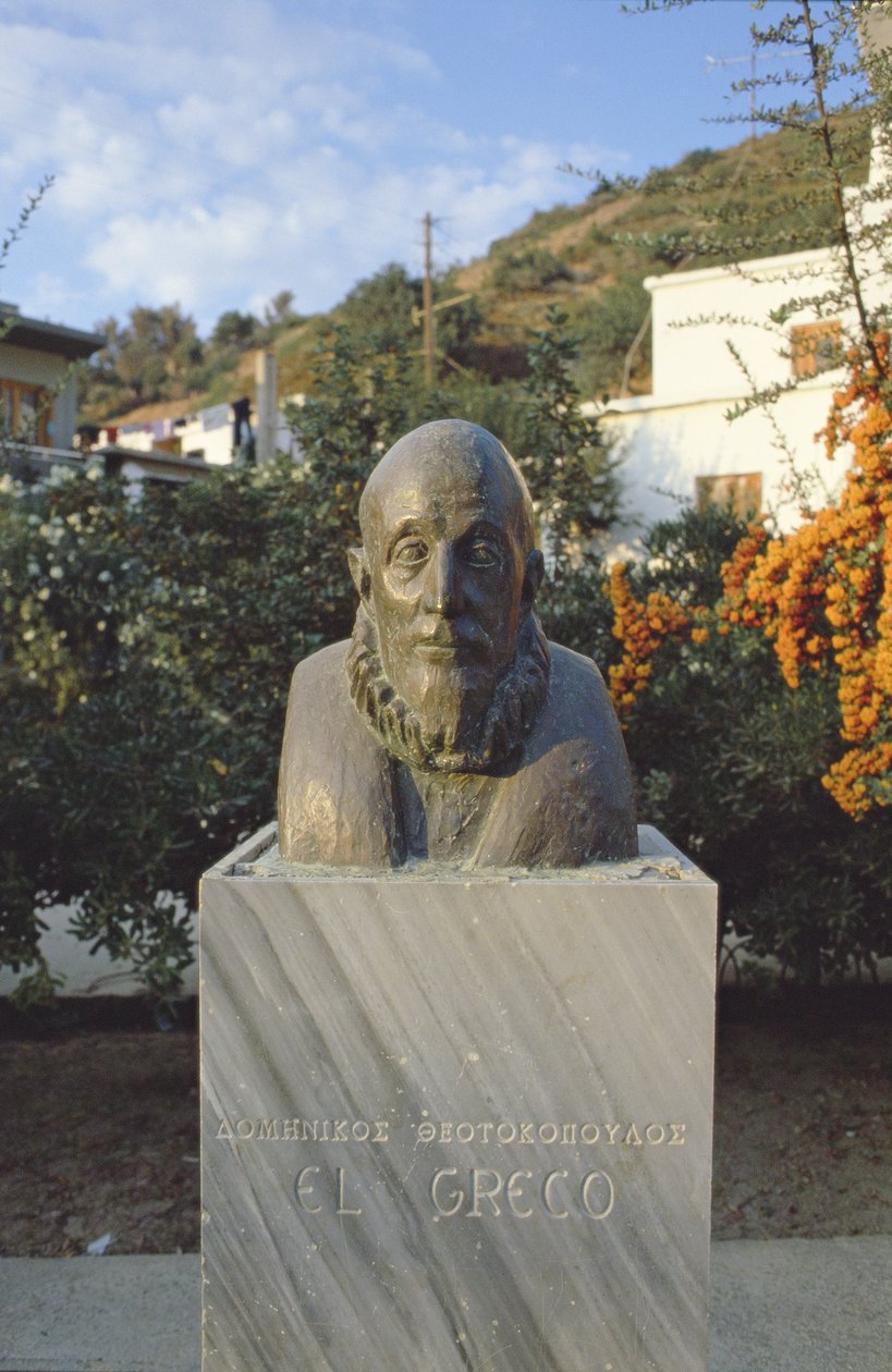Monument till El Greco (1541-1614) av Unbekannt Unbekannt