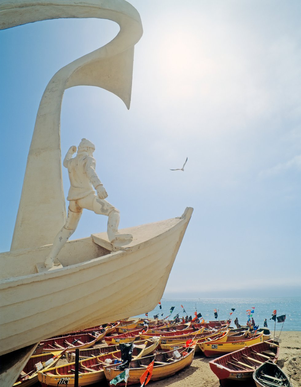Monument till fiskare (foto) av Unbekannt Unbekannt