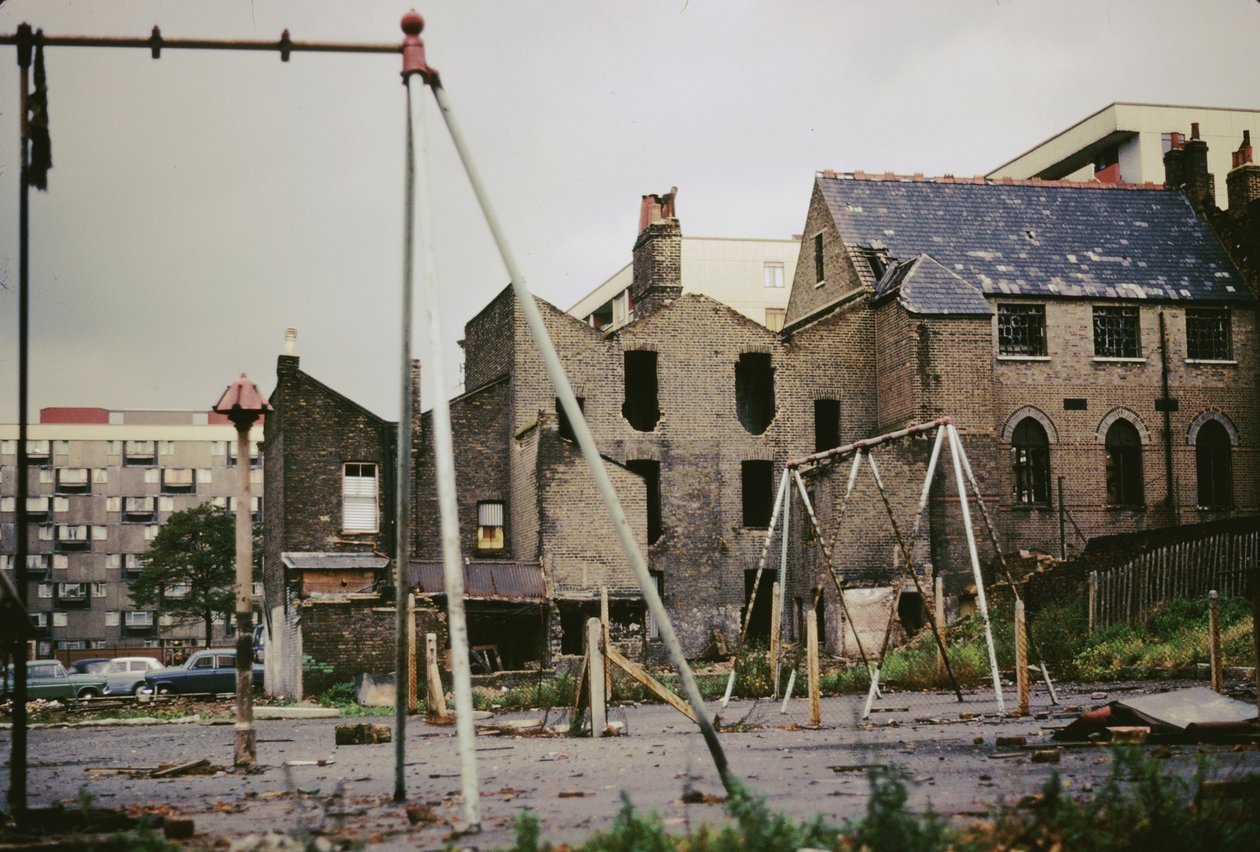 Lekplats, norra London, 1966 av Unbekannt Unbekannt