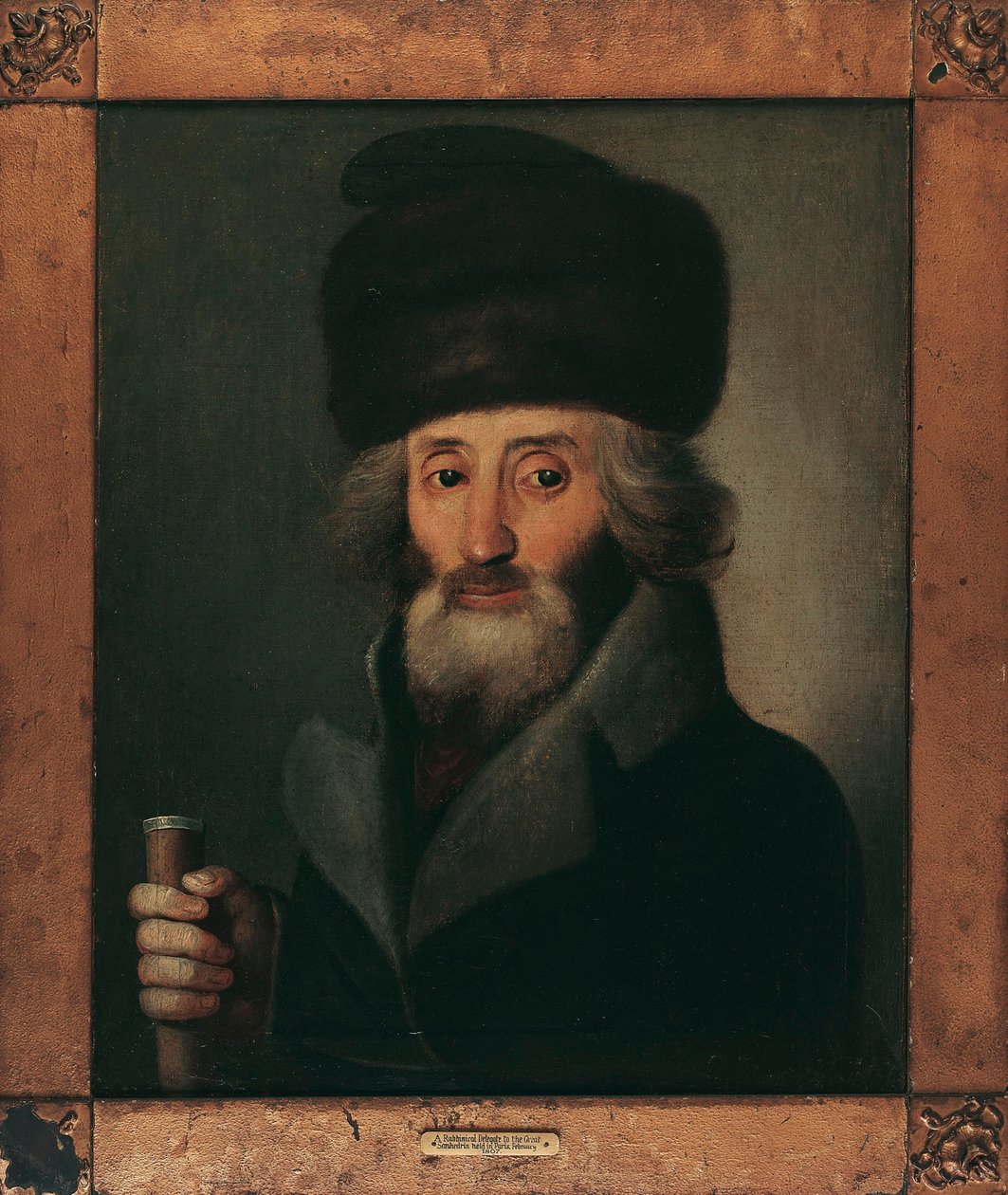 Rabbinsk delegat till Stora Sanhedrin, 1807 av Unbekannt Unbekannt