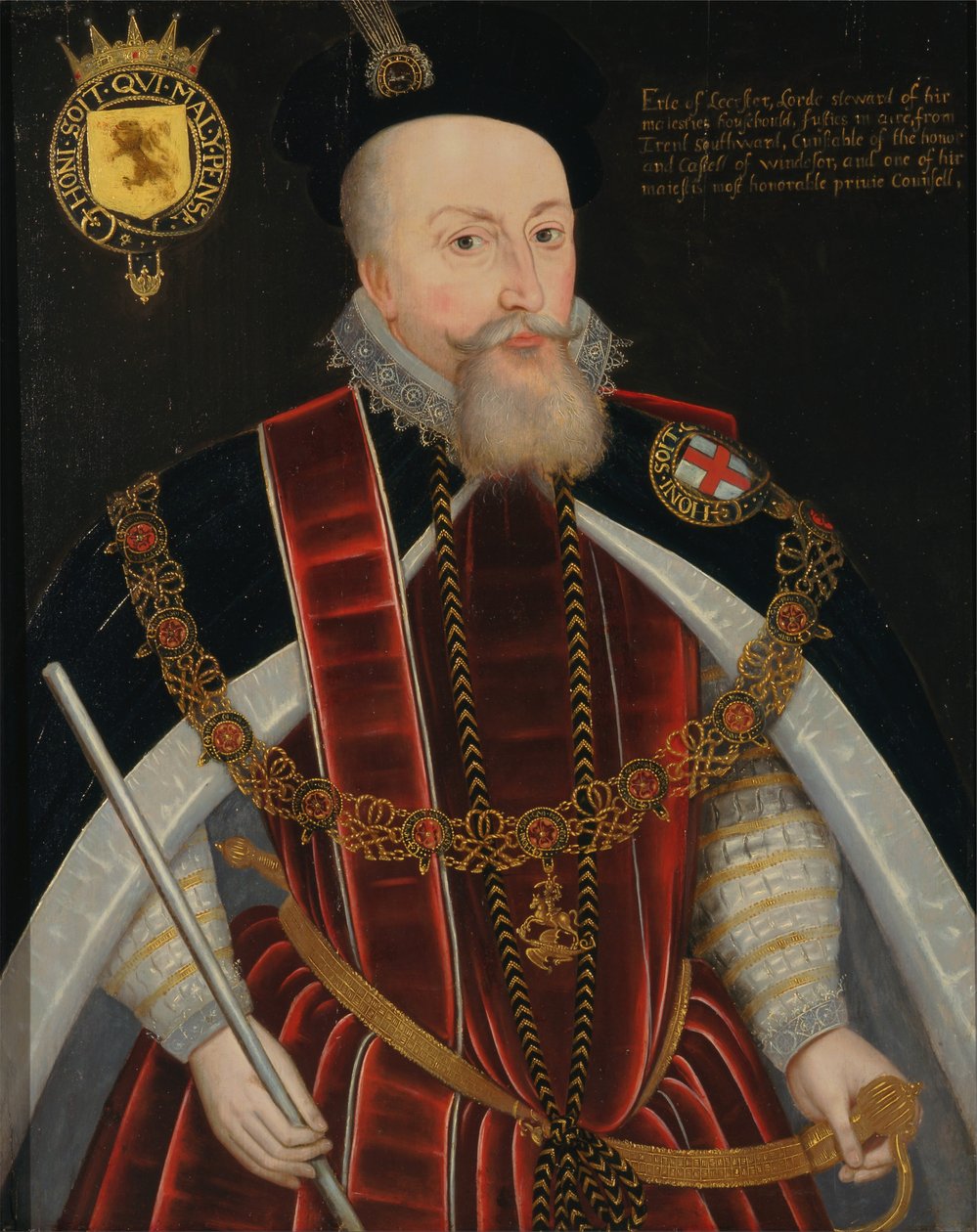 Robert Dudley, Earl of Leicester av Unbekannt Unbekannt
