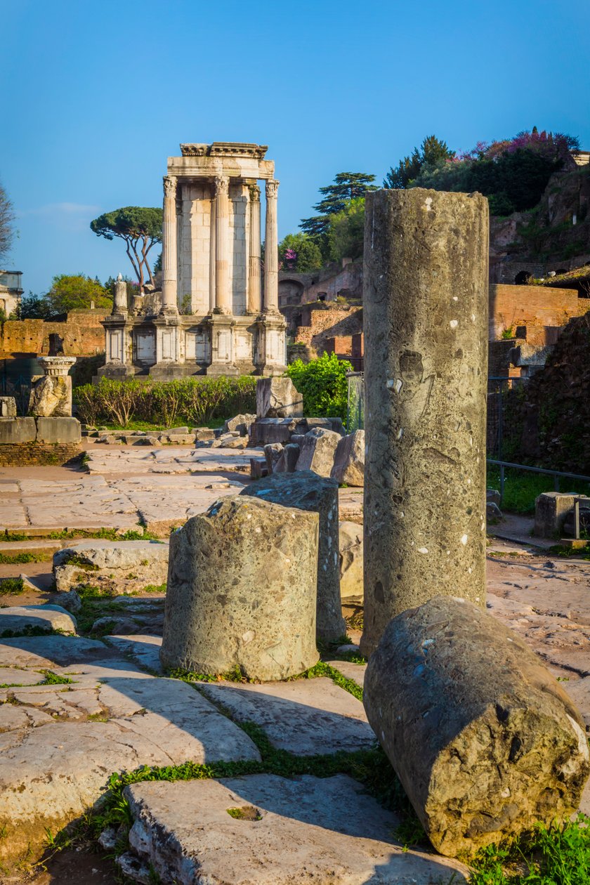 Rom, Italien. Forum Romanum. av Unbekannt Unbekannt