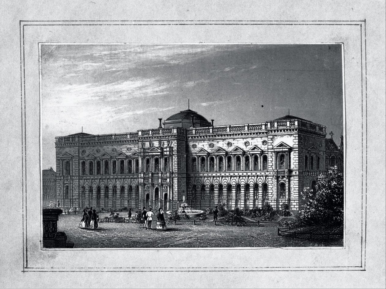 Saxon - Semper Gallery i Dresden av Unbekannt Unbekannt