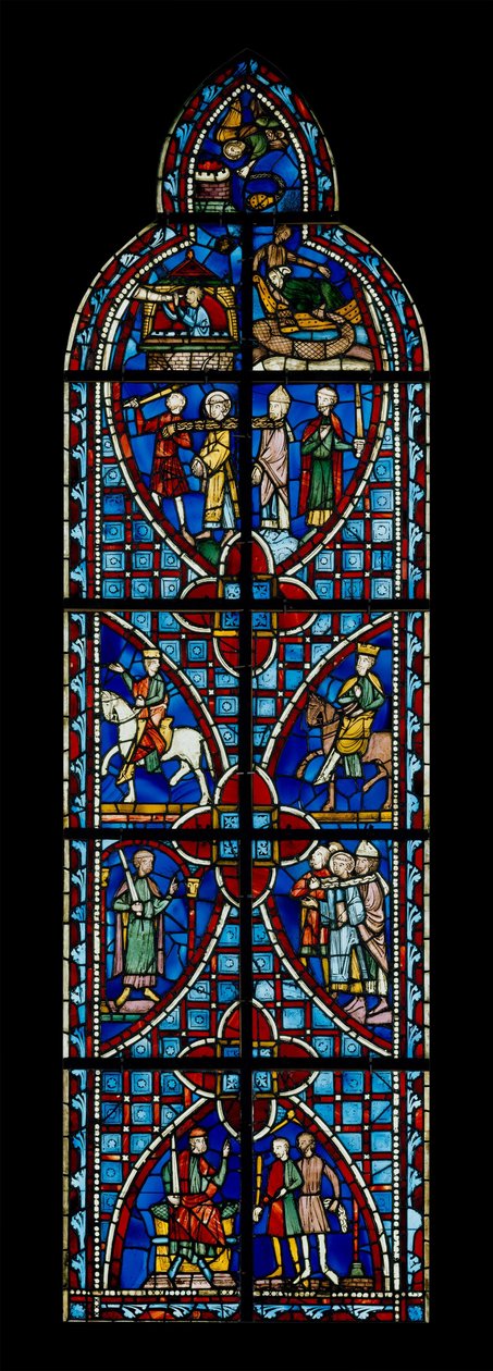Scener från legenden om Saint Vincent av Saragossa och historien om hans reliker av Unbekannt Unbekannt