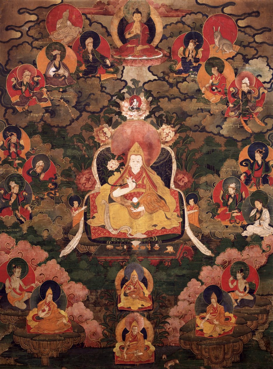 Sjunde Dalai Lama, Kalsang Gyatso av Unbekannt Unbekannt