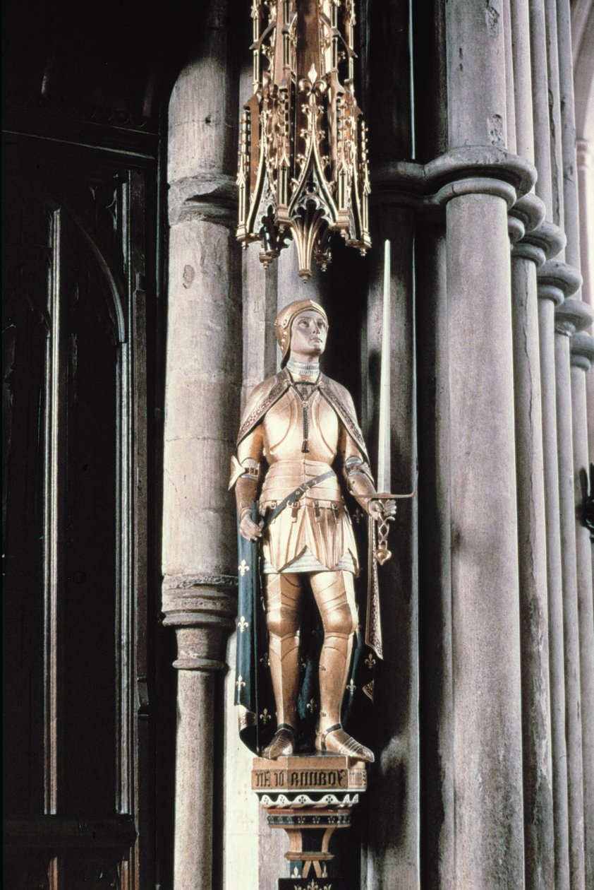 St. Joan wa Arc, sanamu ya shaba na Sir Ninian Comper (1864-1960) 1925 swed av Unbekannt Unbekannt