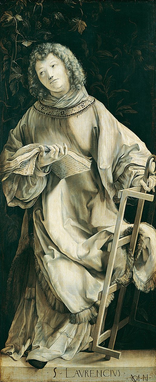 St. Lawrence, St Cyriacus av Unbekannt Unbekannt