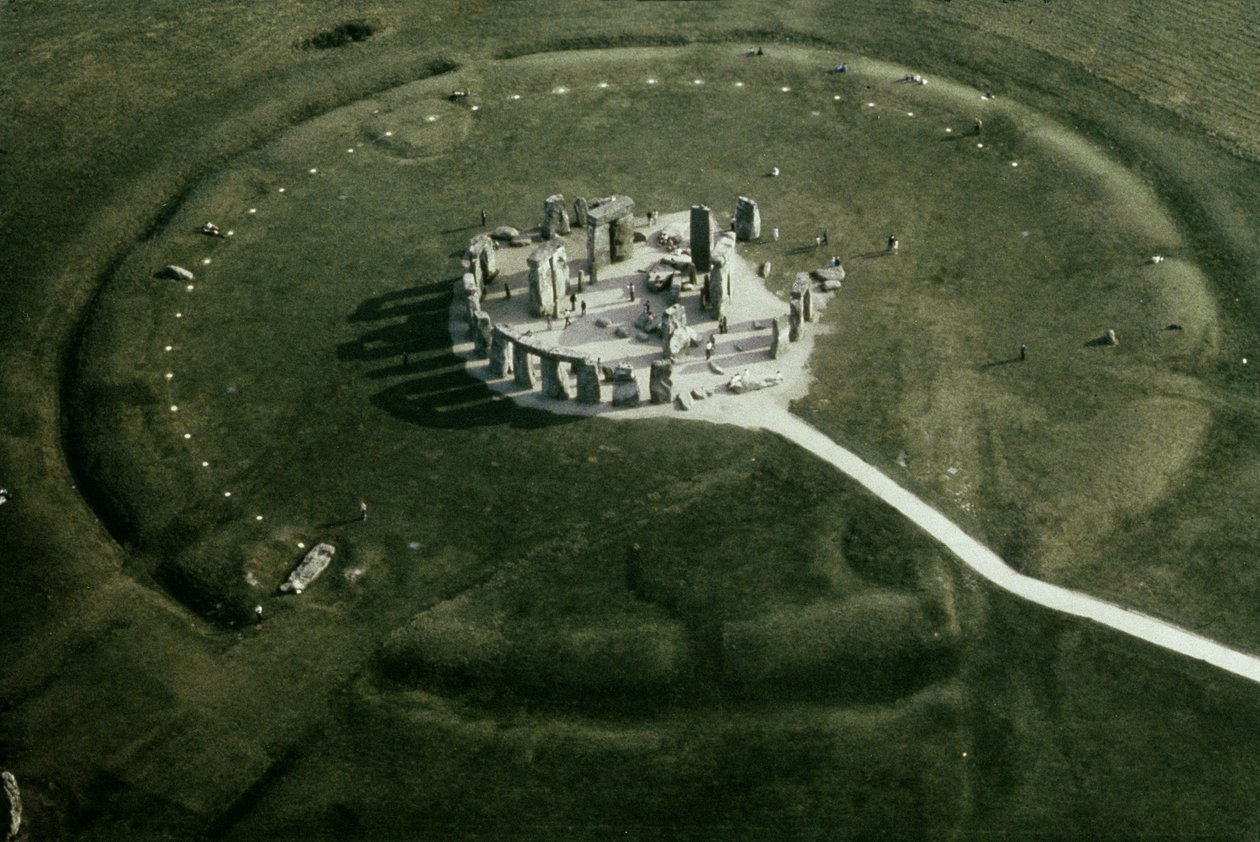 Stonehenge från luften av Unbekannt Unbekannt