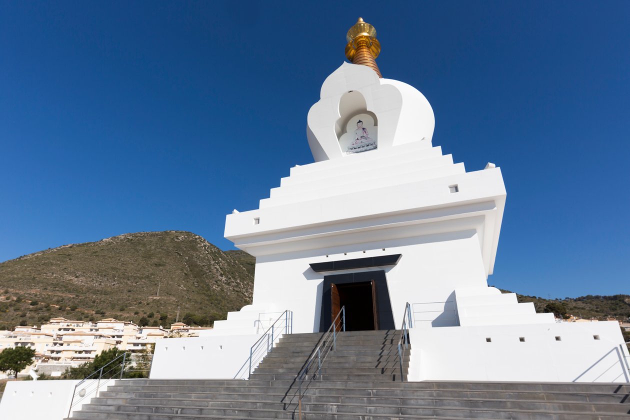 Stupa, Benalmadena Pueblo, Spanien av Unbekannt Unbekannt