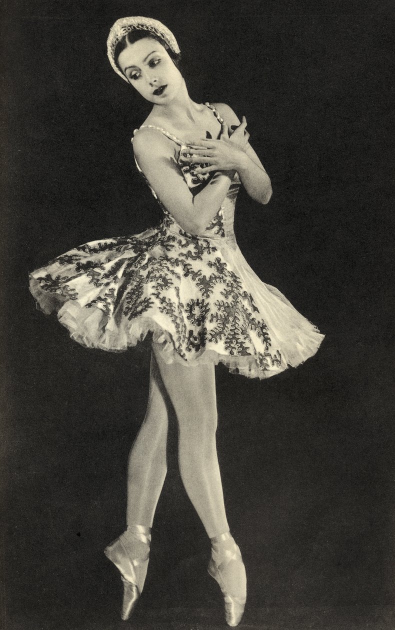 Tamara Toumanova, från "Footnotes to the Ballet", publicerad 1938 av Unbekannt Unbekannt