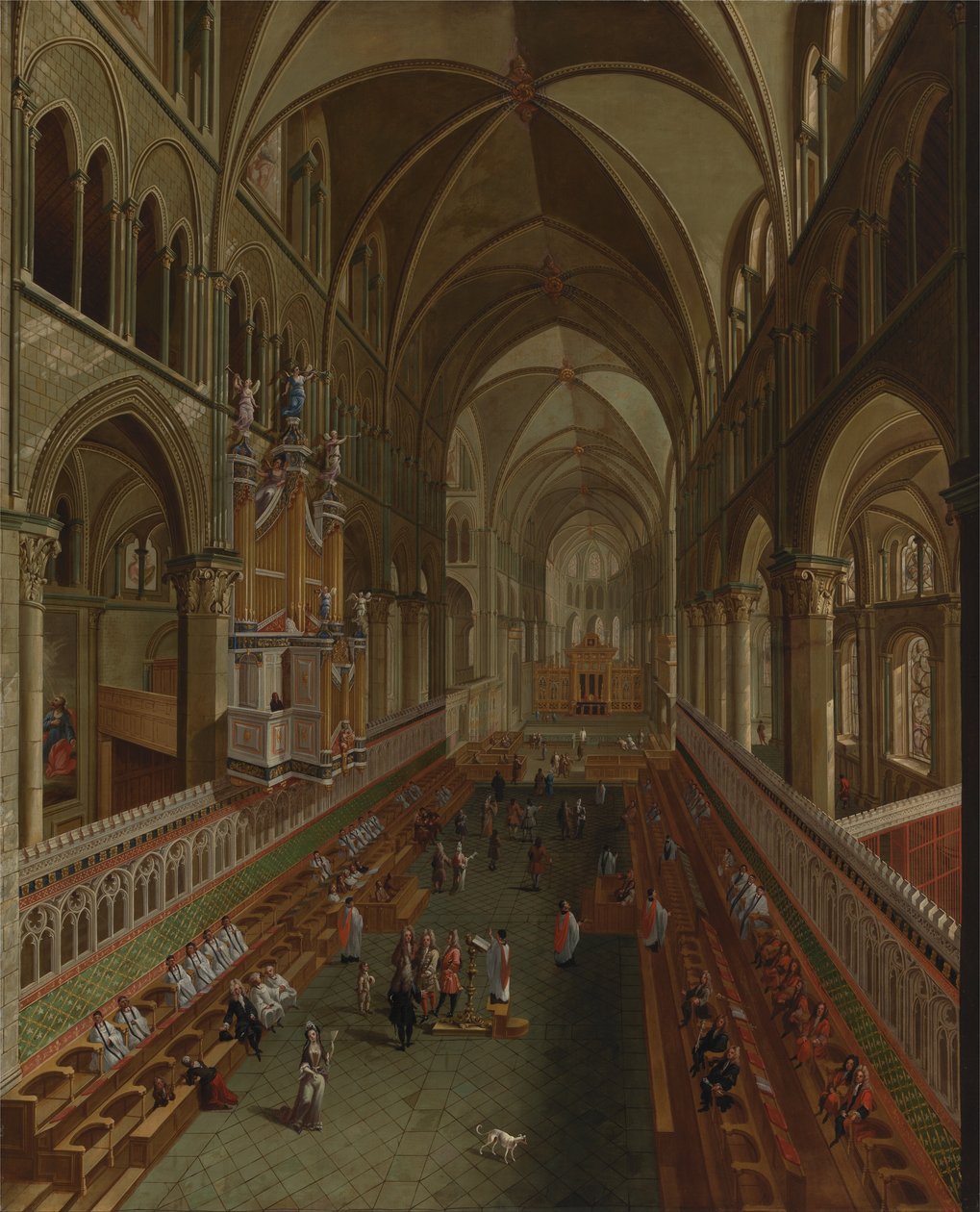 Kören, Canterbury Cathedral av Unbekannt Unbekannt