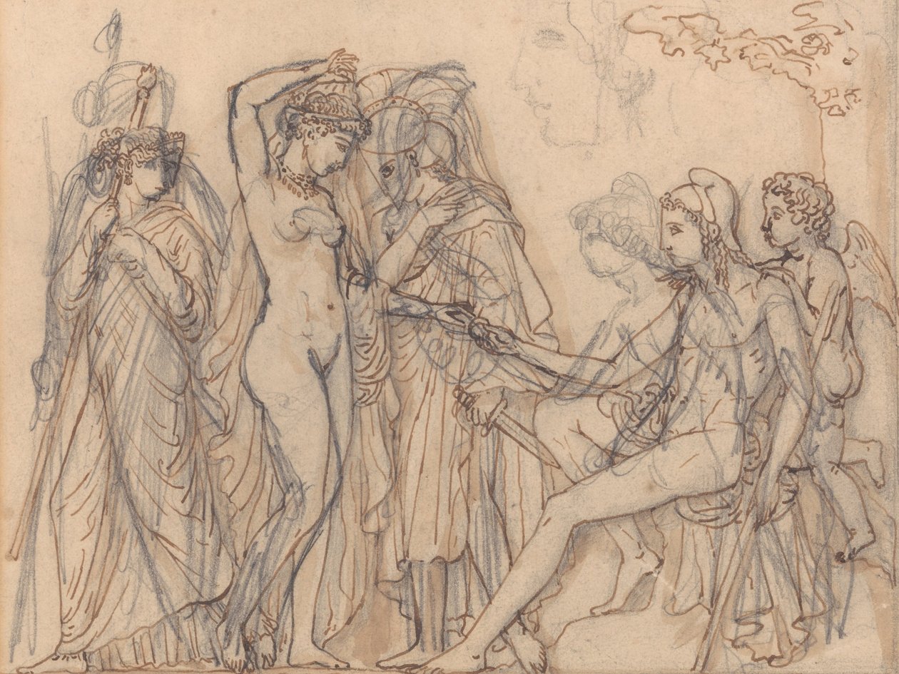 Domen i Paris av Unbekannt Unbekannt