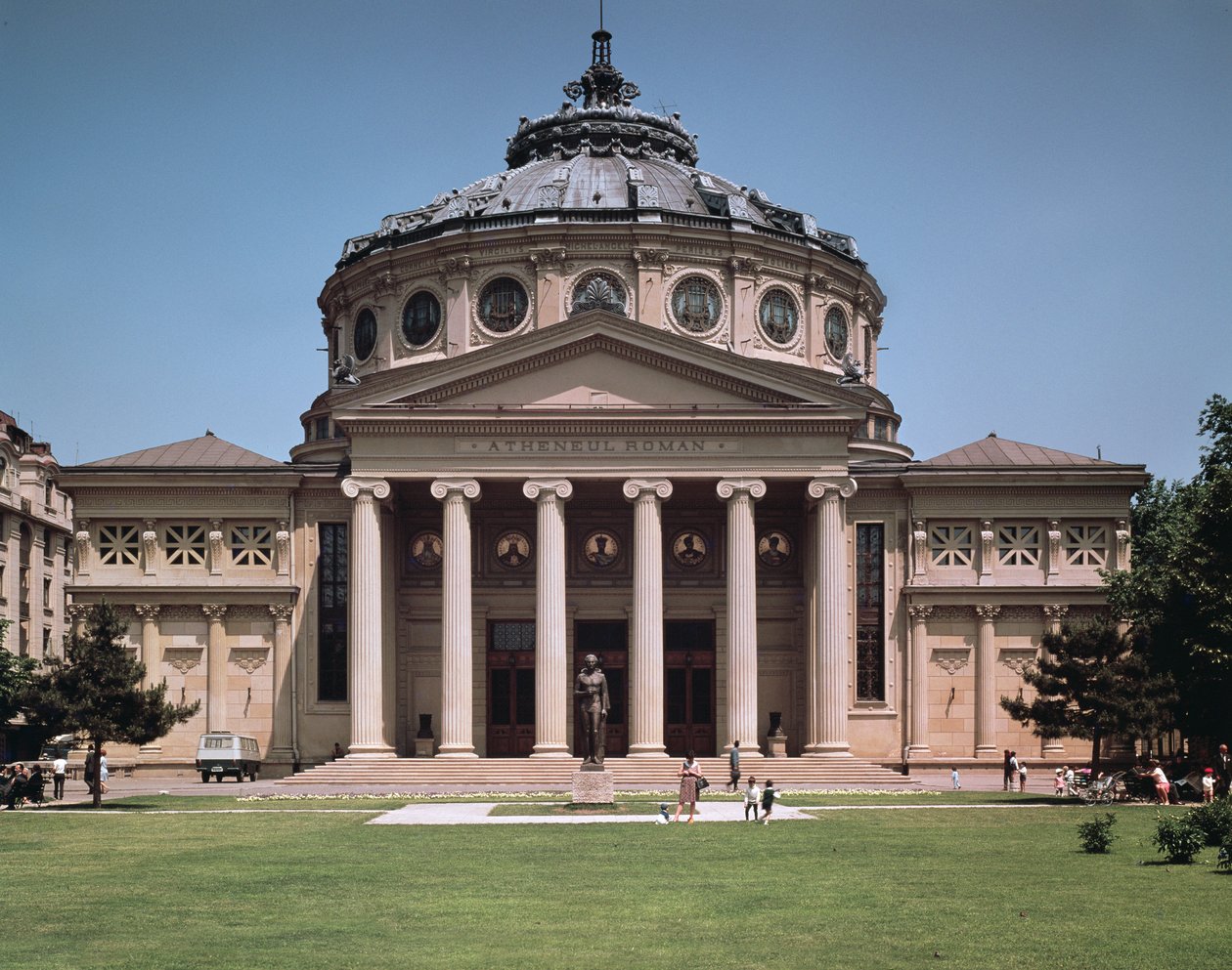 Det rumänska Atheneum (Atheneul Roman), Bukarest, Rumänien av Unbekannt Unbekannt