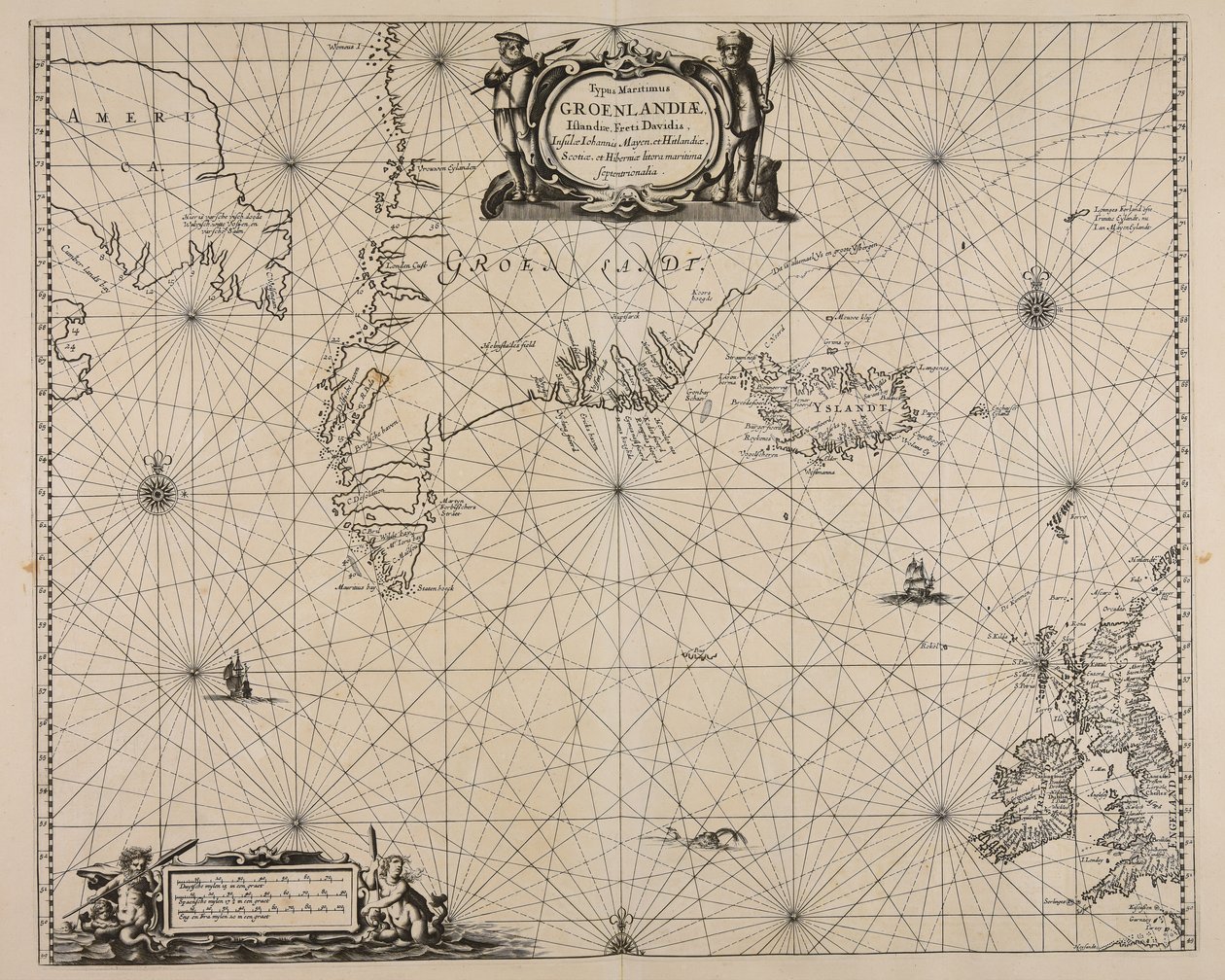 Typus maritimus Groenlandiae, Islandiae, Freti Davidis, Insulae Iohannis Mayen et Hitlandiae, Scotiae et Hiberniae litora maritima septentrionalia av Unbekannt Unbekannt