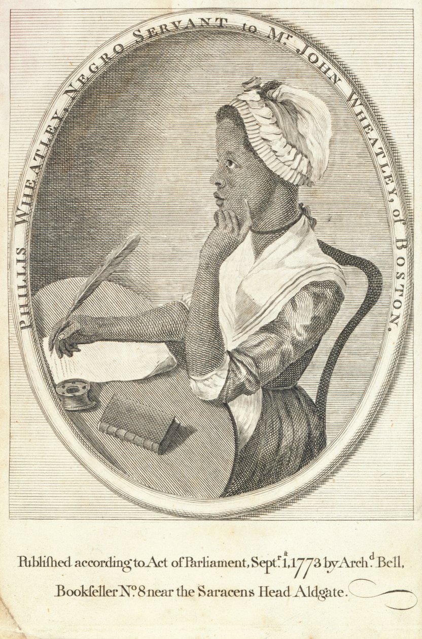 Oidentifierad artist - Phillis Wheatley av Unbekannt Unbekannt