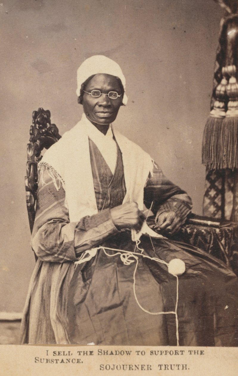 Oidentifierad artist - Sojourner Truth av Unbekannt Unbekannt