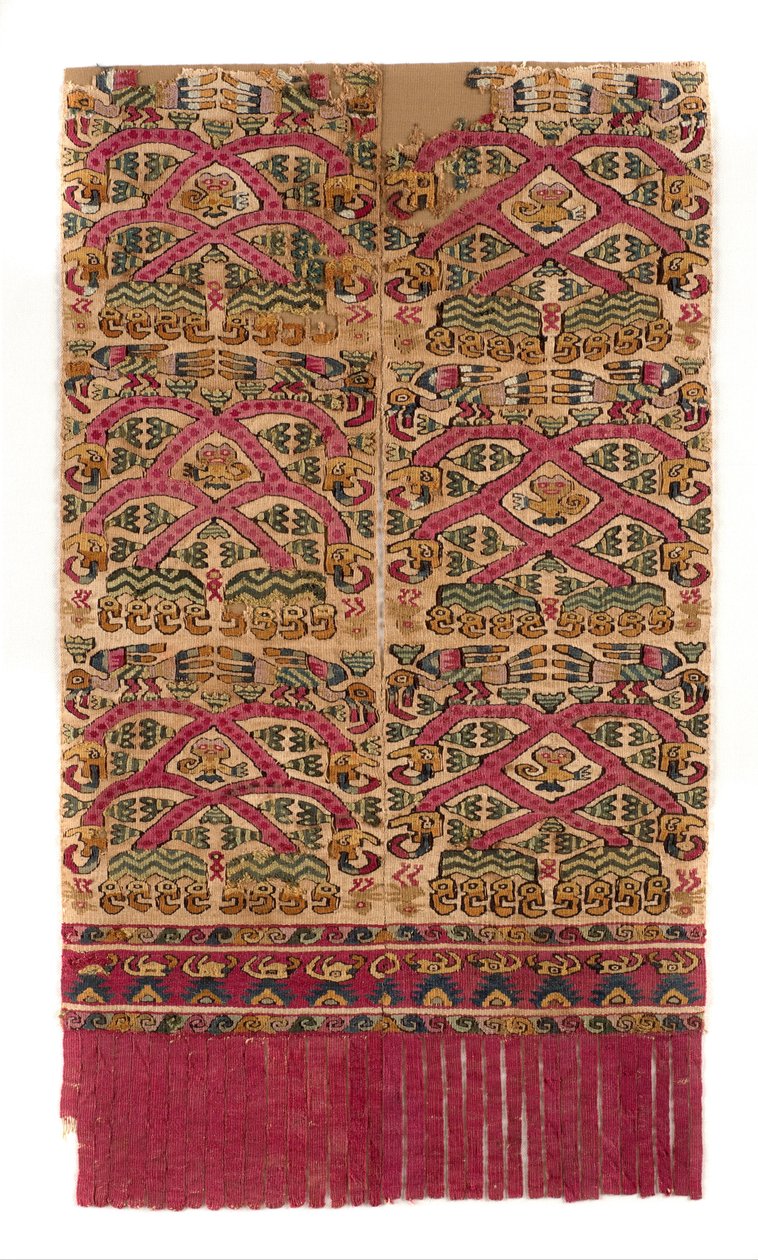 Okänd (Lambayeque -stil) - Begravningsskjorta ML600141 av Unbekannt Unbekannt