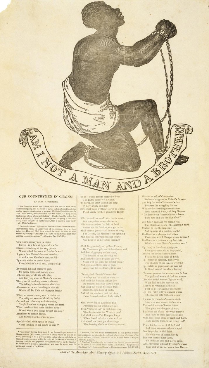 Okänd amerikan - Är jag inte en man och en bror av Unbekannt Unbekannt