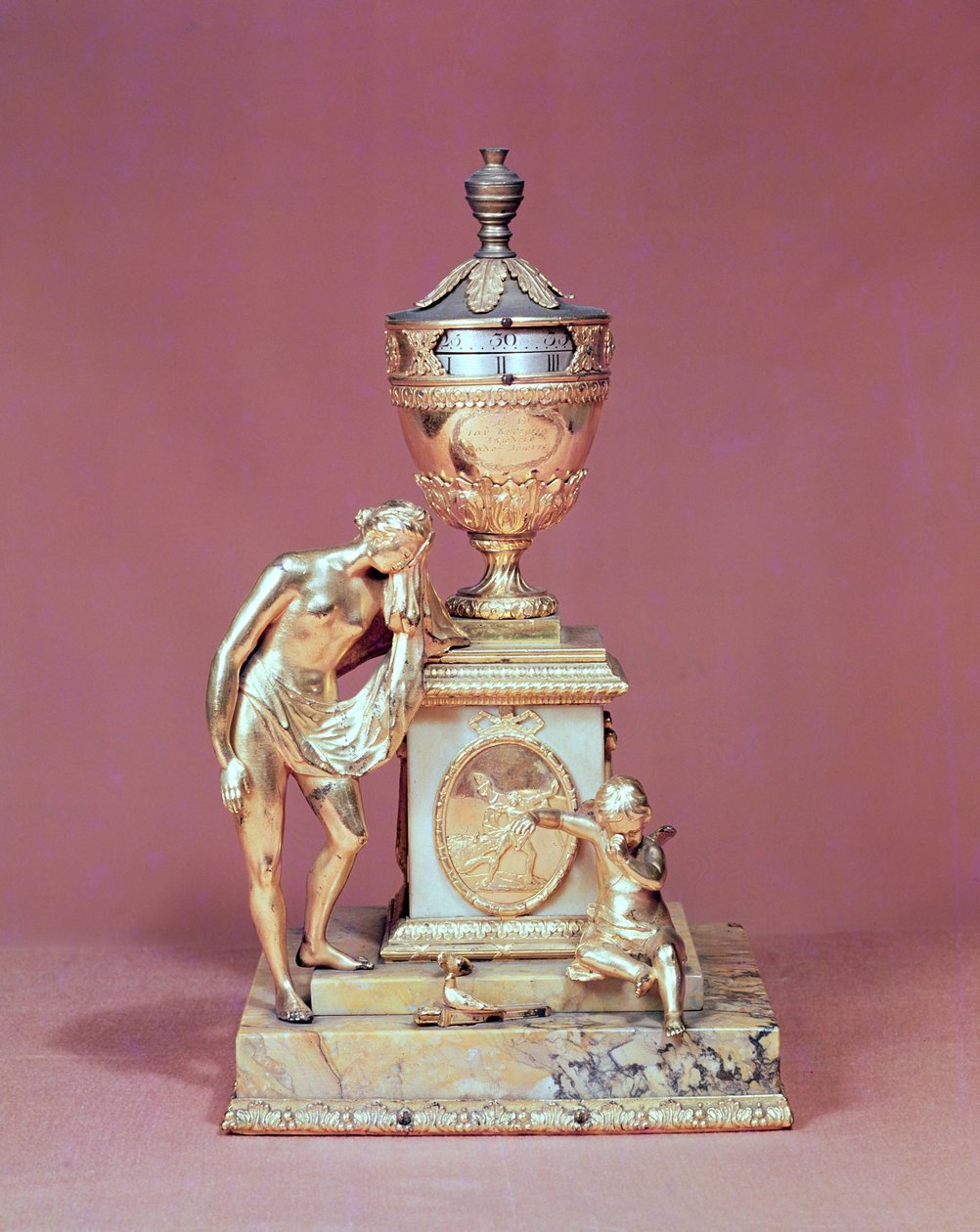 Venus klockboett, marmor och ormolu, av Matthew Boulton, Birmingham, ca 1771 av Unbekannt Unbekannt