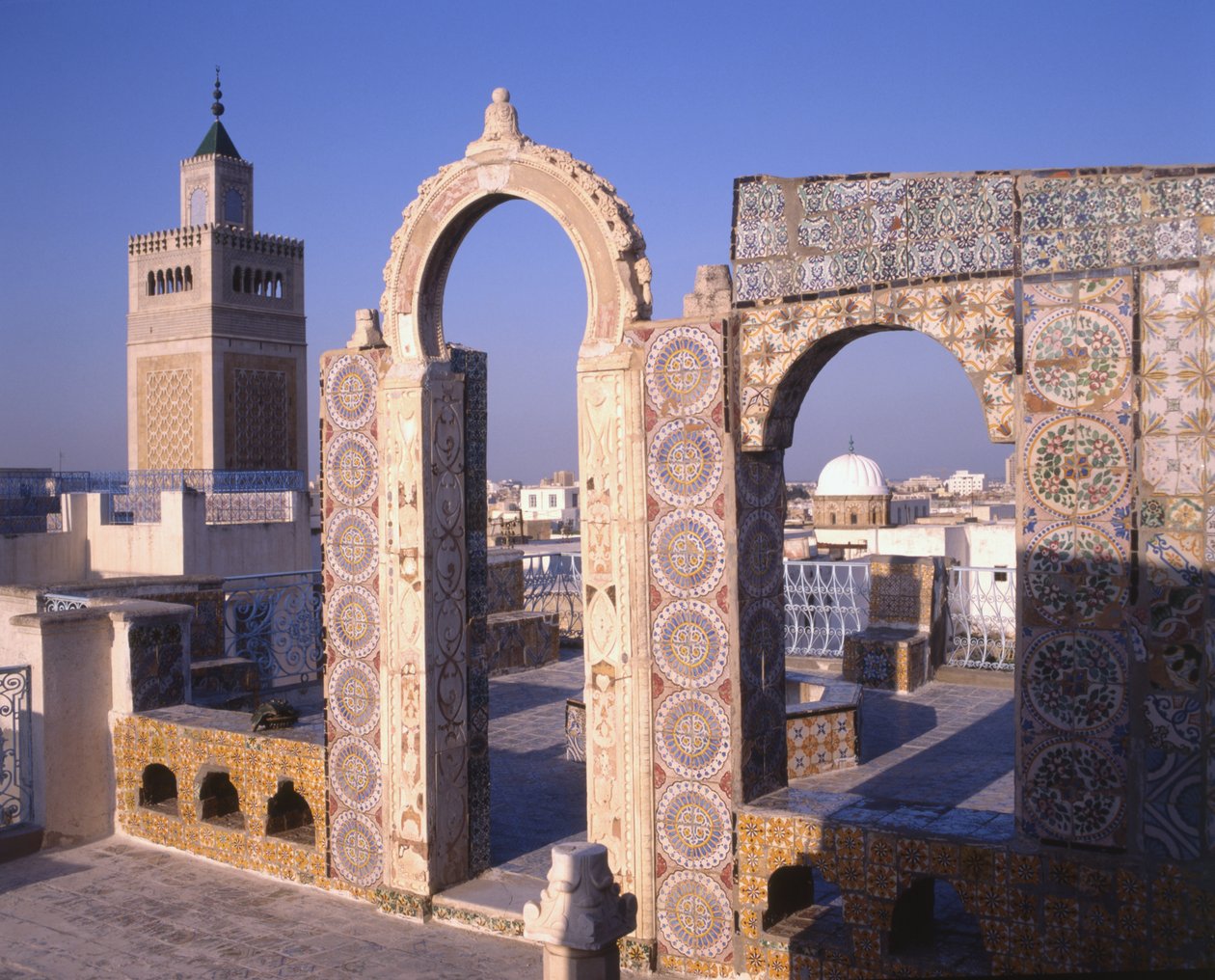 Utsikt över Tunis från Palais d