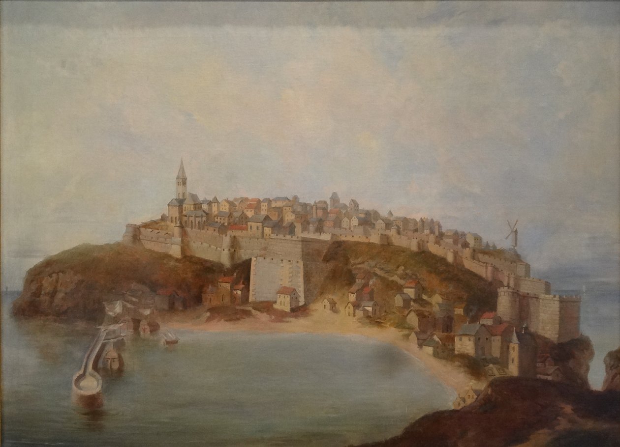 Vue de Granville vers 1620 av Unbekannt Unbekannt